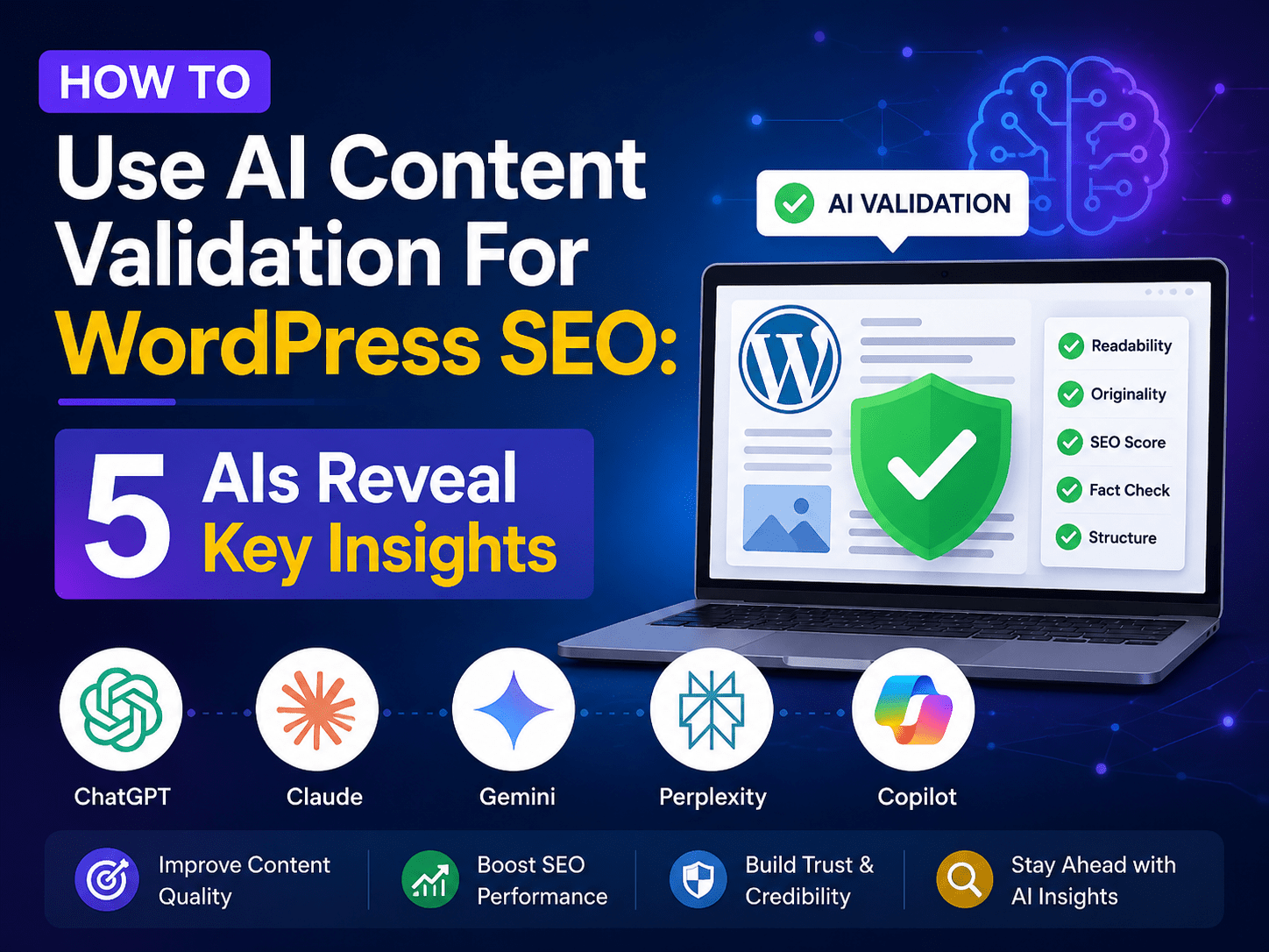 How To Use AI Content Validation For WordPress SEO 5 AIs Reveal Key Insights